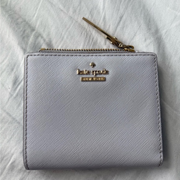 kate spade Handbags - Kate Spade Grayish Periwinkle Wallet